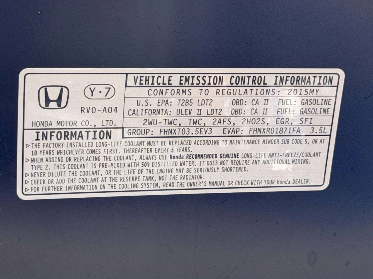 Used 2015 Honda Odyssey LX image 13