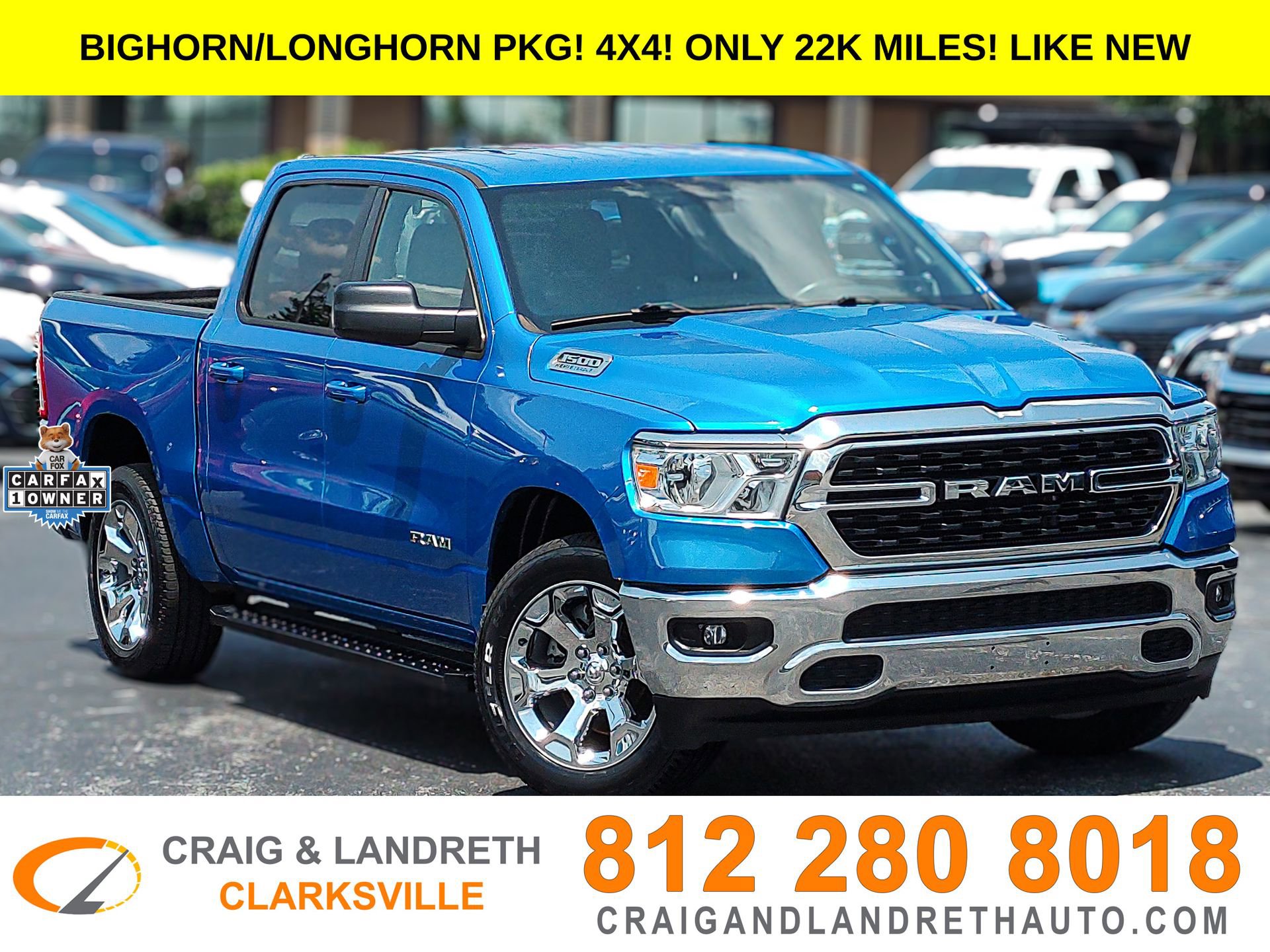 Used 2022 RAM 1500 Big Horn