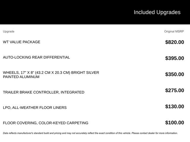 New 2025 Chevrolet Silverado 1500 W/T w/ WT Value Package image 10