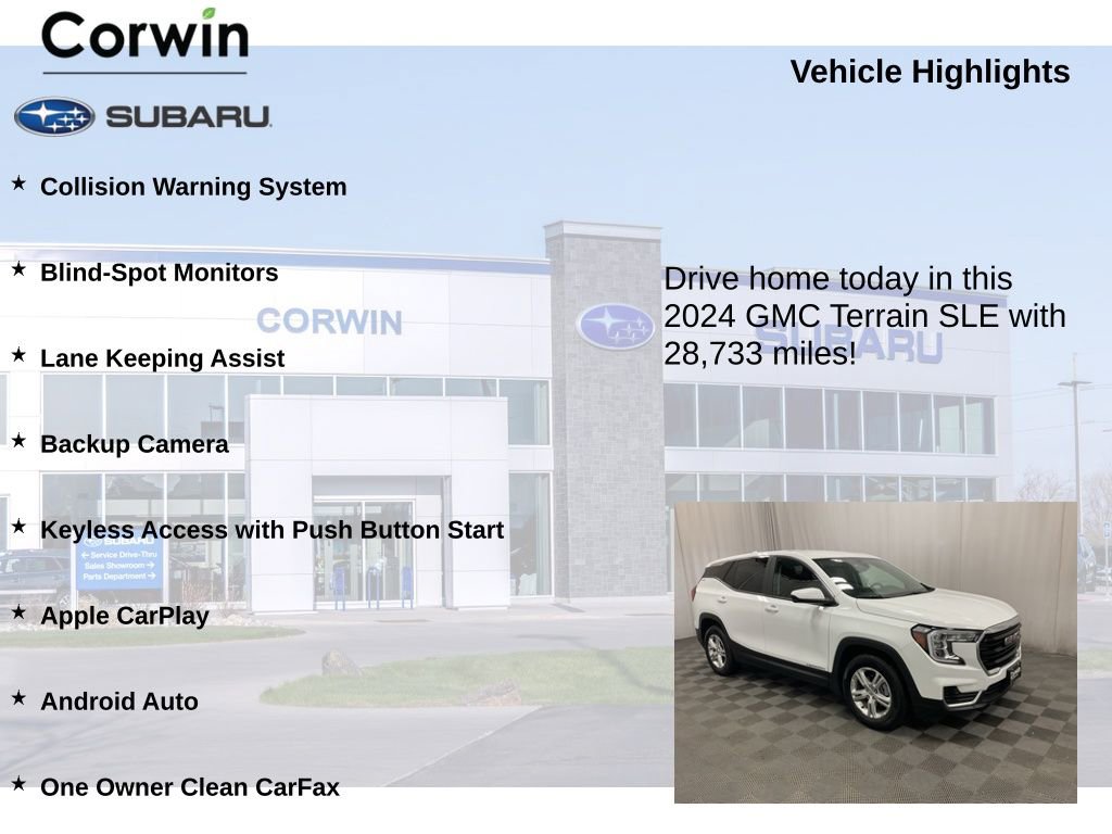 Used 2024 GMC Terrain SLE image 6