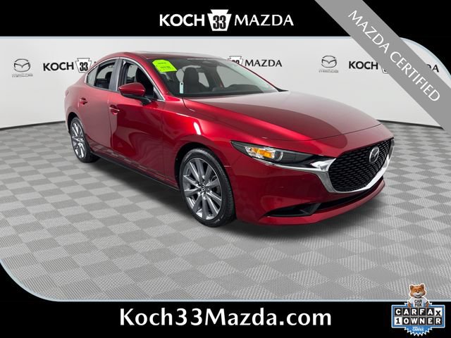 Certified 2024 MAZDA MAZDA3 s FWD image 1
