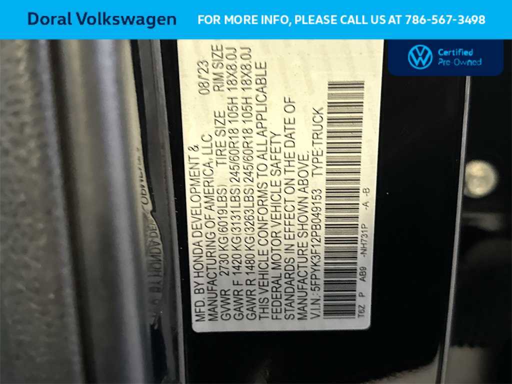 Used 2023 Honda Ridgeline Sport image 29