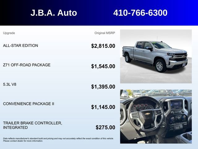 Used 2019 Chevrolet Silverado 1500 LT w/ All-Star Edition image 5