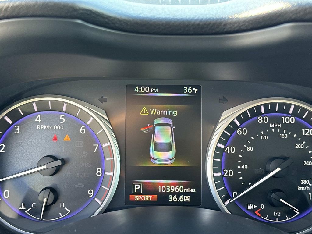 Used 2016 INFINITI Q50 Red Sport 400 image 21