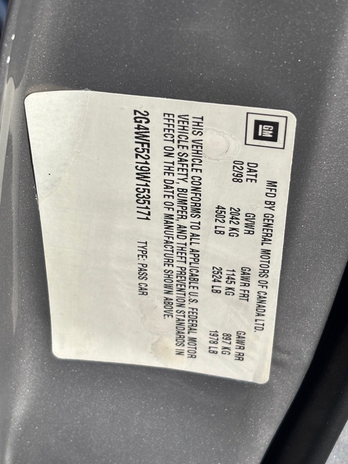Used 1998 Buick Regal GS FWD image 33