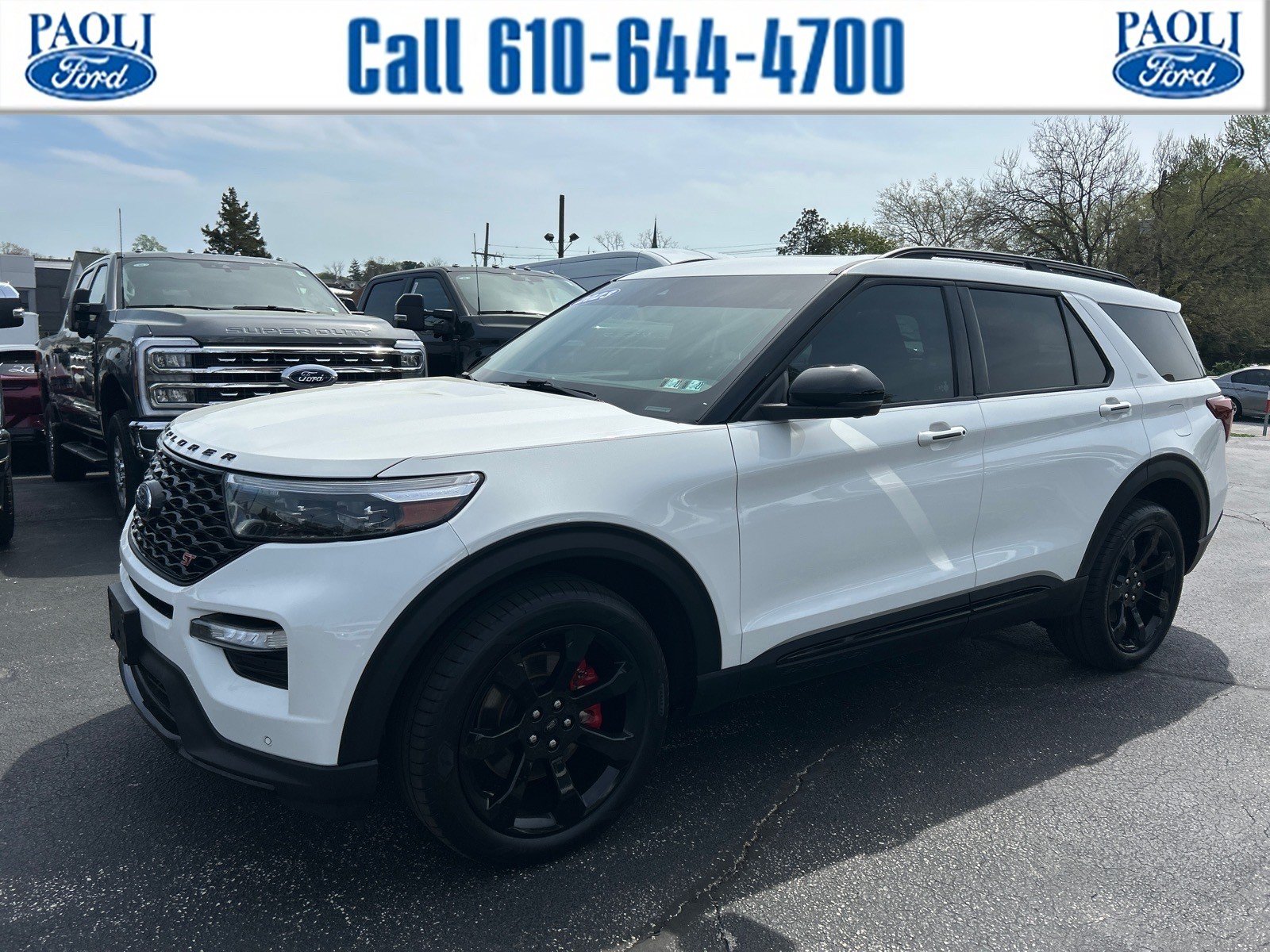 Certified 2023 Ford Explorer ST w/ Equipment Group 401A AWD/4WD image 1