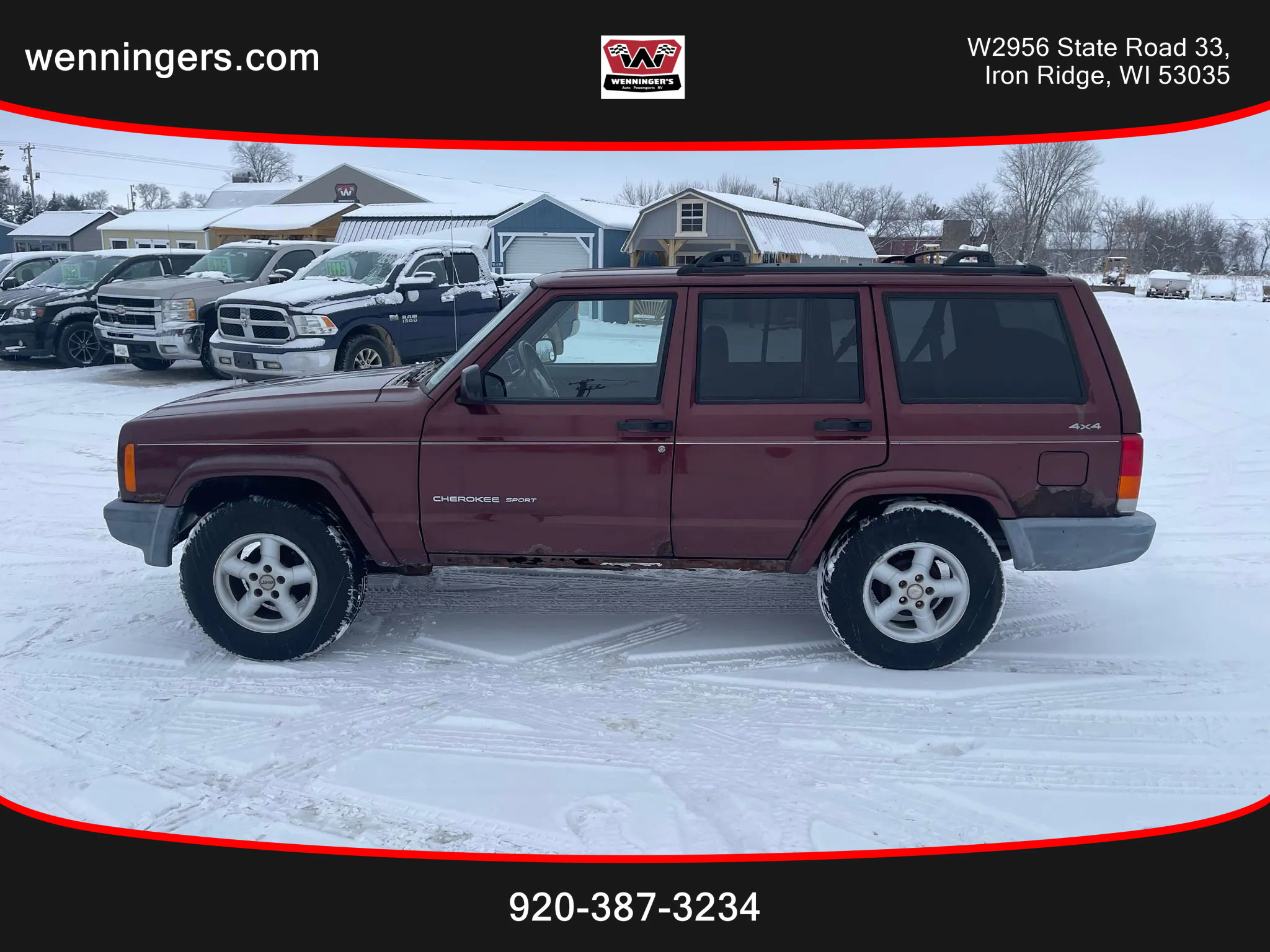 Used 2001 Jeep Cherokee Sport