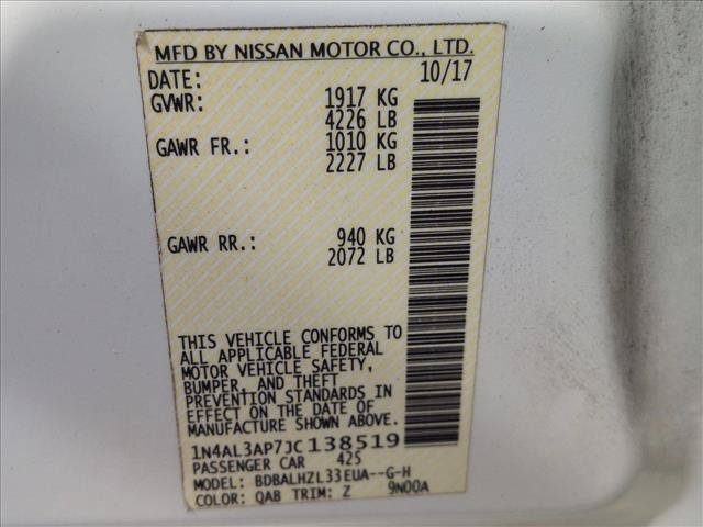 Used 2018 Nissan Altima 2.5 SR w/ SR Special Edition FWD image 20