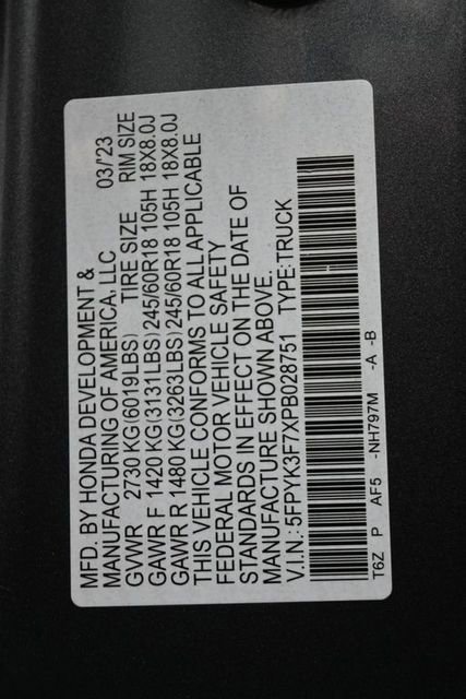 Used 2023 Honda Ridgeline RTL-E image 47