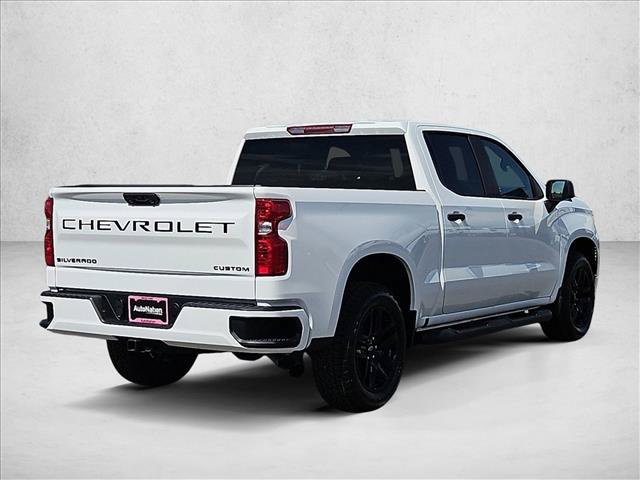 New 2026 Chevrolet Silverado 1500 Custom w/ Turbomax Blackout Package RWD image 2