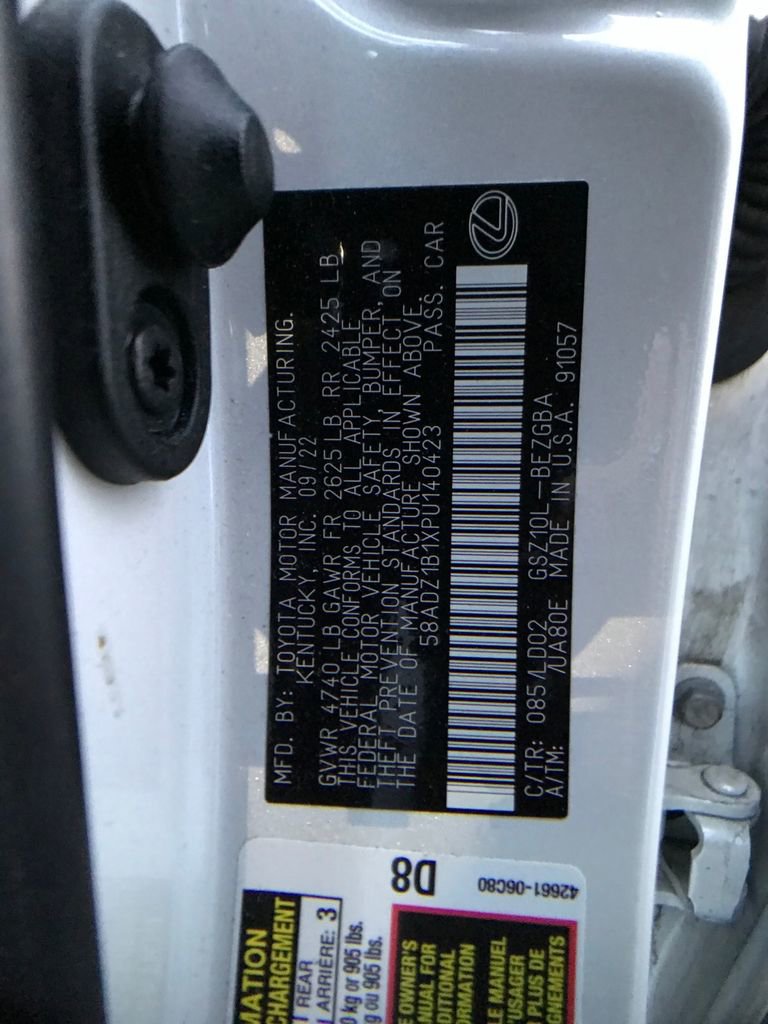 Used 2023 Lexus ES 350 w/ Premium Package image 17