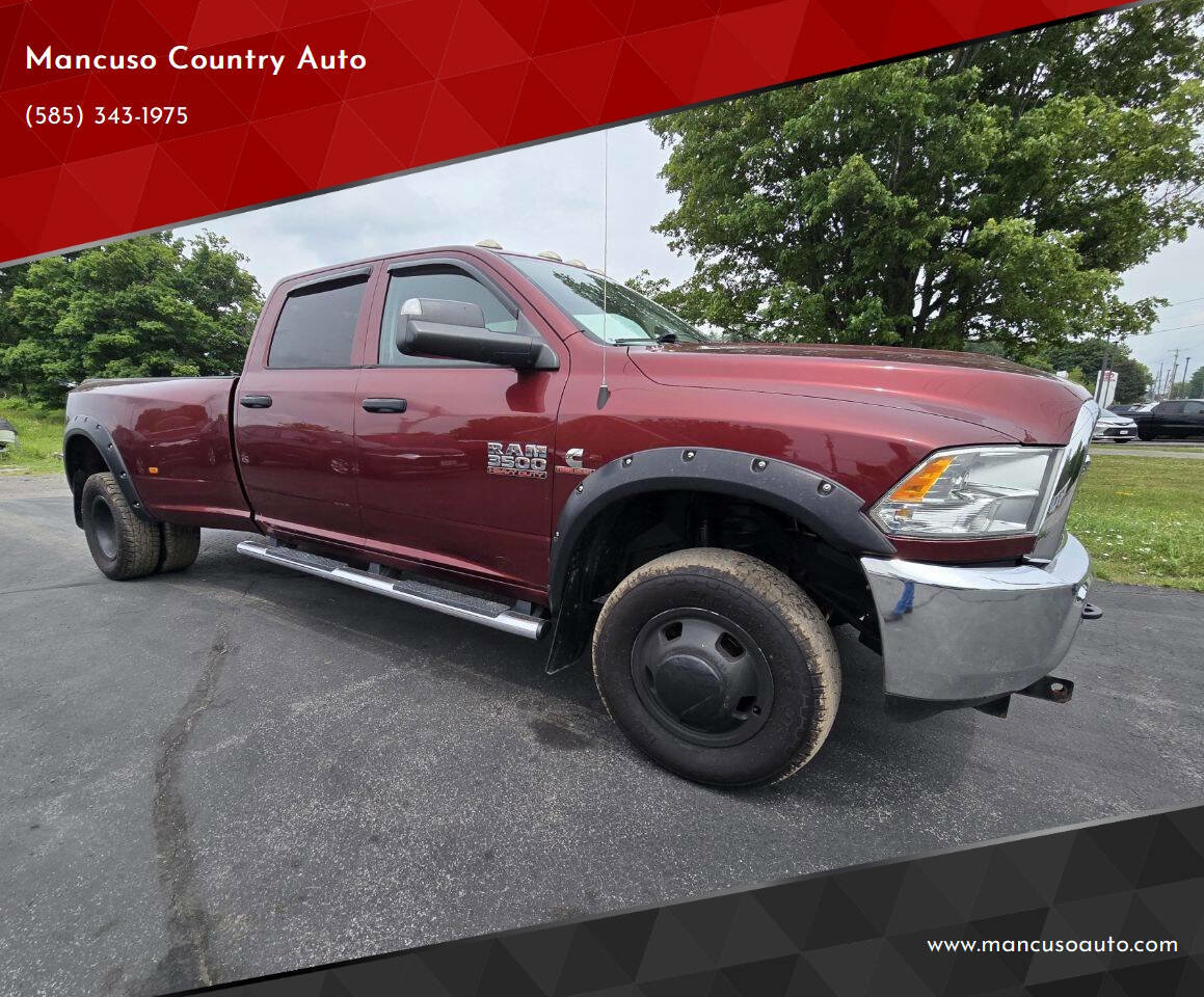 Used 2016 RAM 3500 Tradesman w/ Chrome Appearance Group