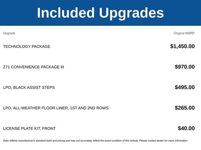New 2025 Chevrolet Colorado Z71 w/ Technology Package image 5