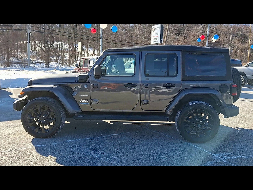 Certified 2021 Jeep Wrangler Sahara 4xe w/ Cold Weather Group image 5