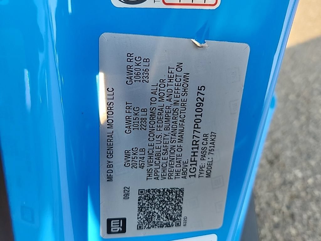 Certified 2023 Chevrolet Camaro SS RWD image 48