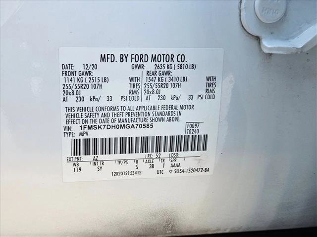 Used 2021 Ford Explorer XLT w/ Equipment Group 202A image 26