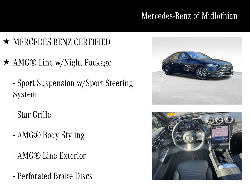 Certified 2023 Mercedes-Benz C 300 4MATIC Sedan image 6