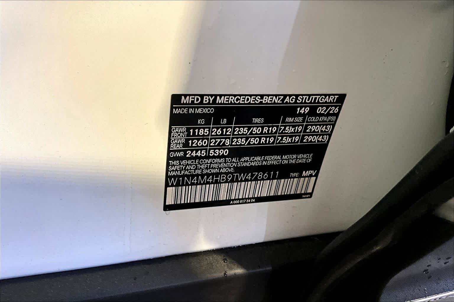 New 2026 Mercedes-Benz GLB 250 4MATIC image 12