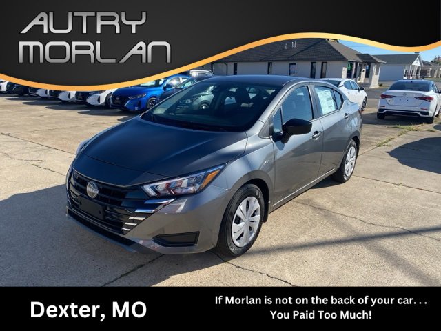 New 2025 Nissan Versa S w/ Trunk Package