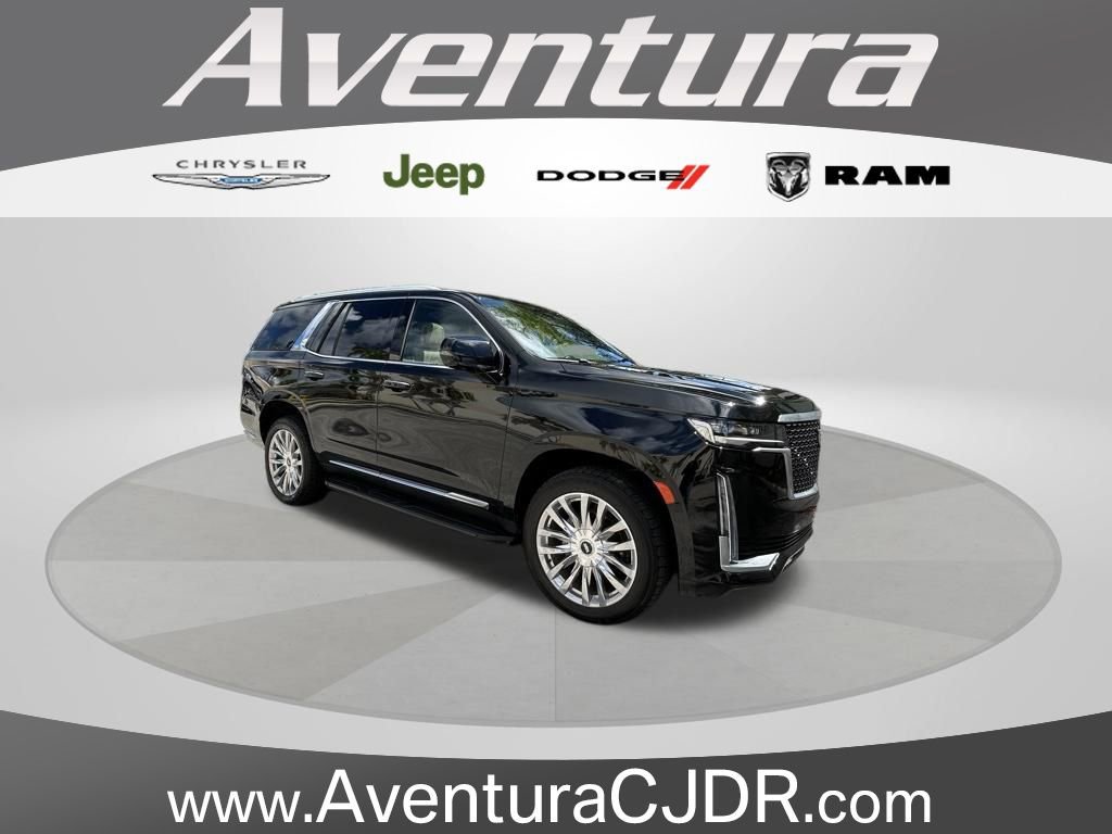Used 2023 Cadillac Escalade Premium Luxury w/ Performance Package AWD/4WD image 1