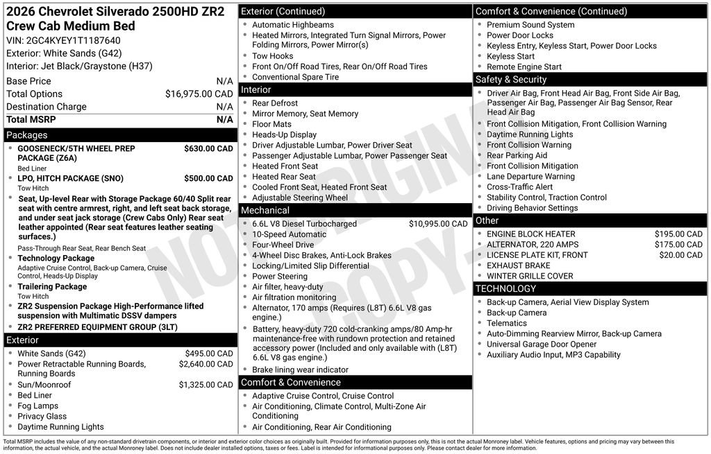 New 2026 Chevrolet Silverado 2500 ZR2 AWD/4WD video 4