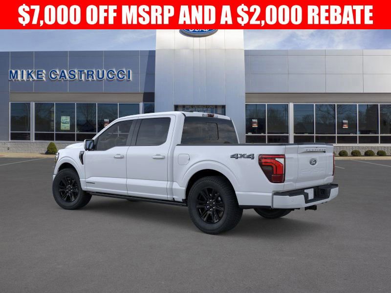 New 2025 Ford F150 Platinum w/ Equipment Group 702A High image 4