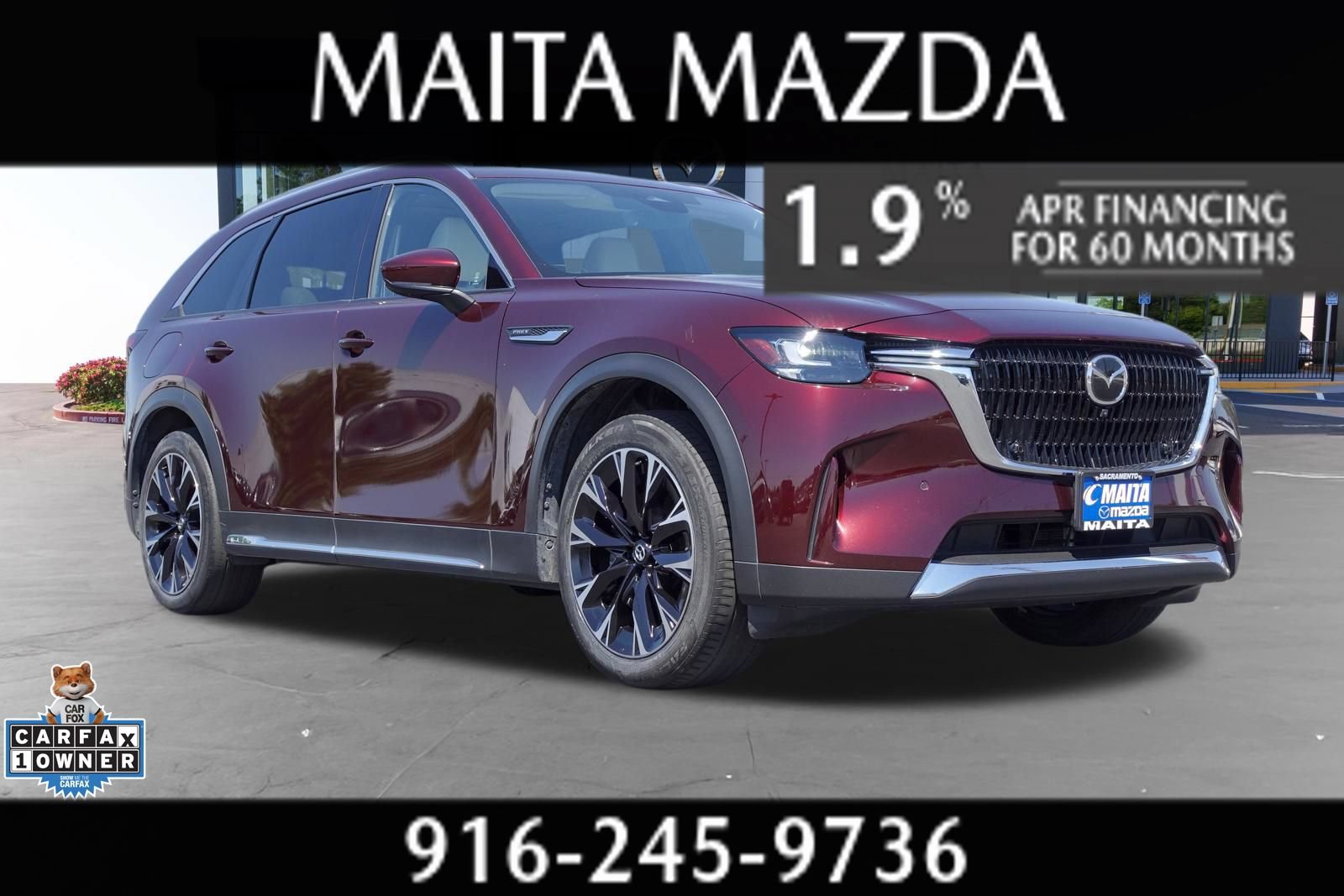 Certified 2024 MAZDA CX-90 Plug-In Hybrid w/ Premium Plus AWD/4WD image 1