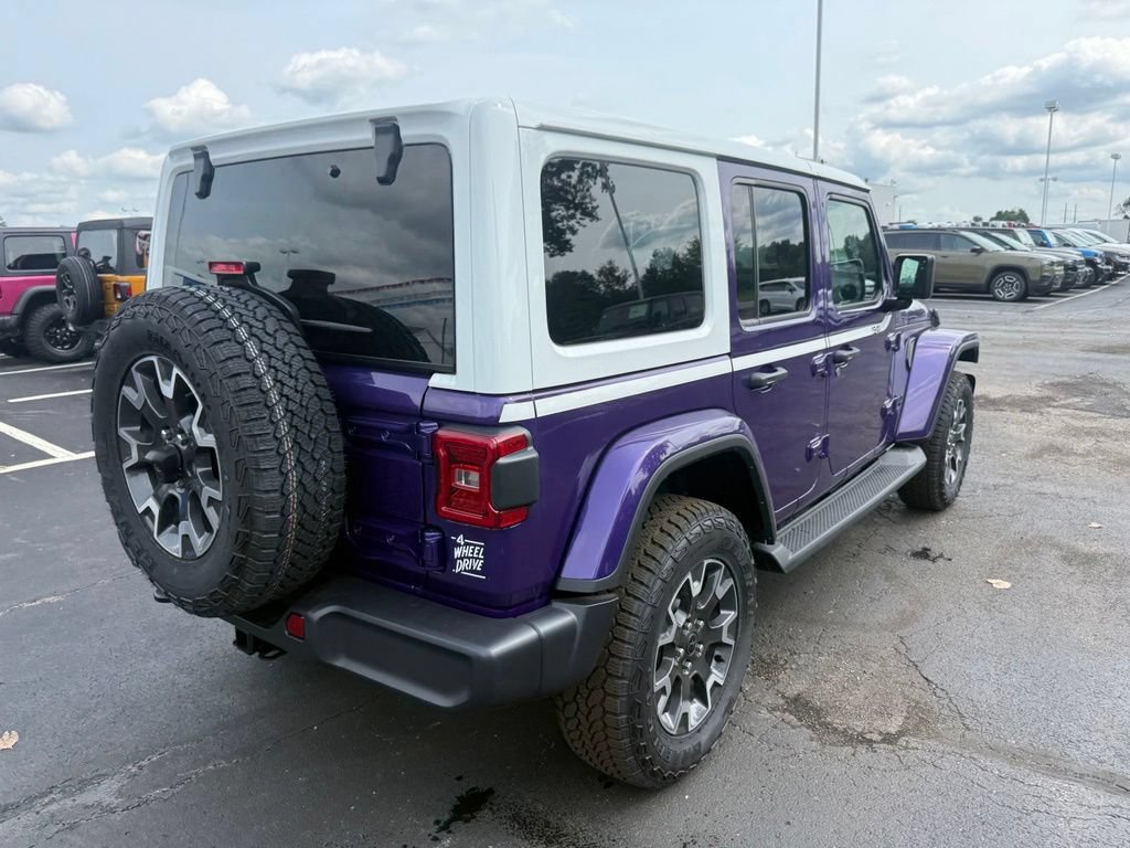New 2026 Jeep Wrangler Unlimited Sahara w/ Whitecap Package AWD/4WD image 3