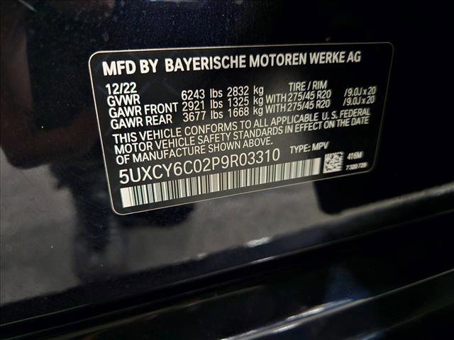 Certified 2023 BMW X6 xDrive40i image 25