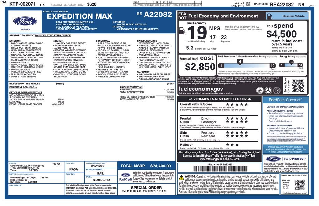 Used 2024 Ford Expedition Max Limited image 29
