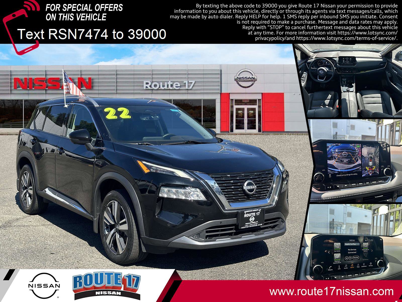 Used 2022 Nissan Rogue SL w/ SL Premium Package
