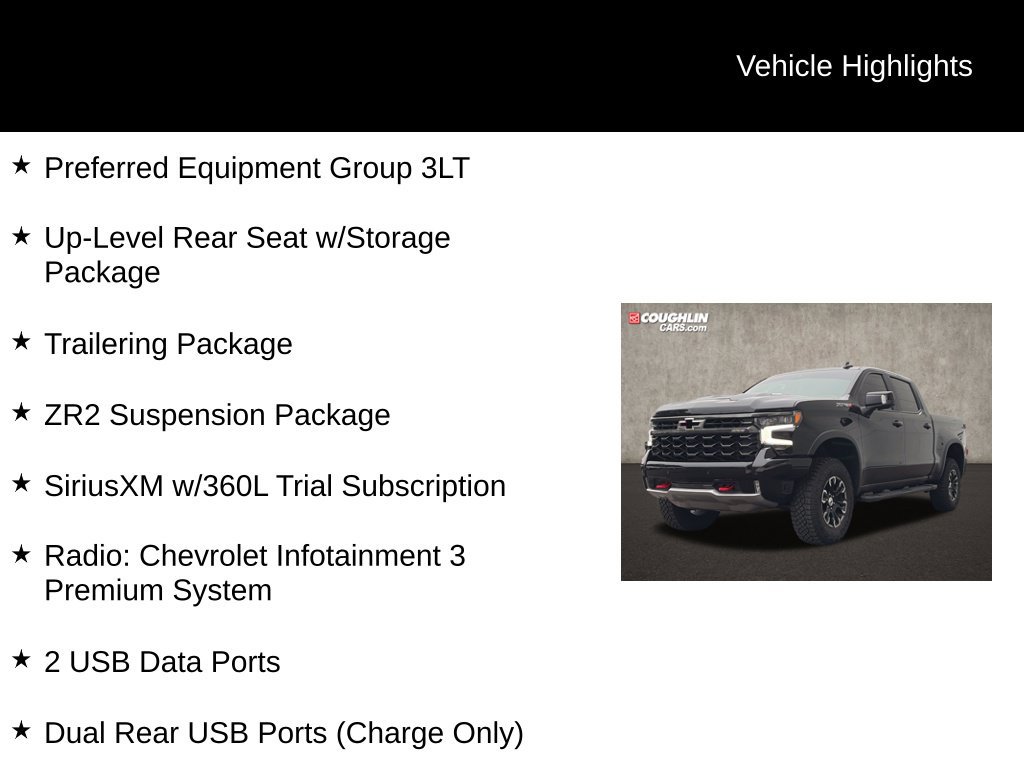 Used 2025 Chevrolet Silverado 1500 ZR2 AWD/4WD image 2