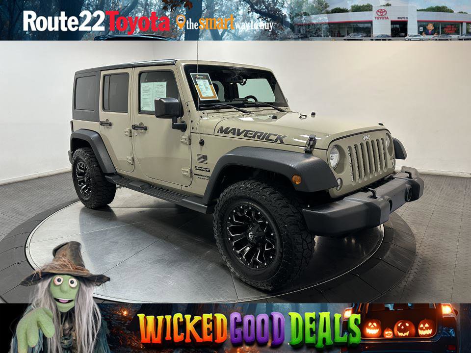 Used 2018 Jeep Wrangler Unlimited Sport S