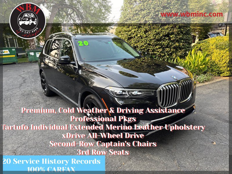 Used 2020 BMW X7 xDrive40i w/ Premium Package