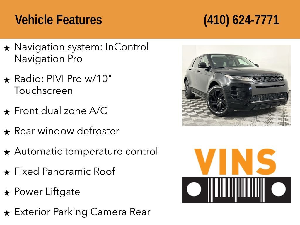 Used 2023 Land Rover Range Rover Evoque R-Dynamic S image 5