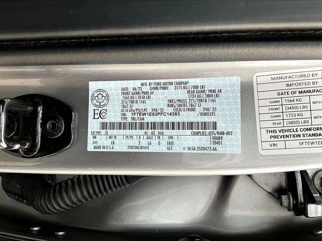 Used 2023 Ford F150 Tremor w/ 360 Degree Camera Package AWD/4WD image 22