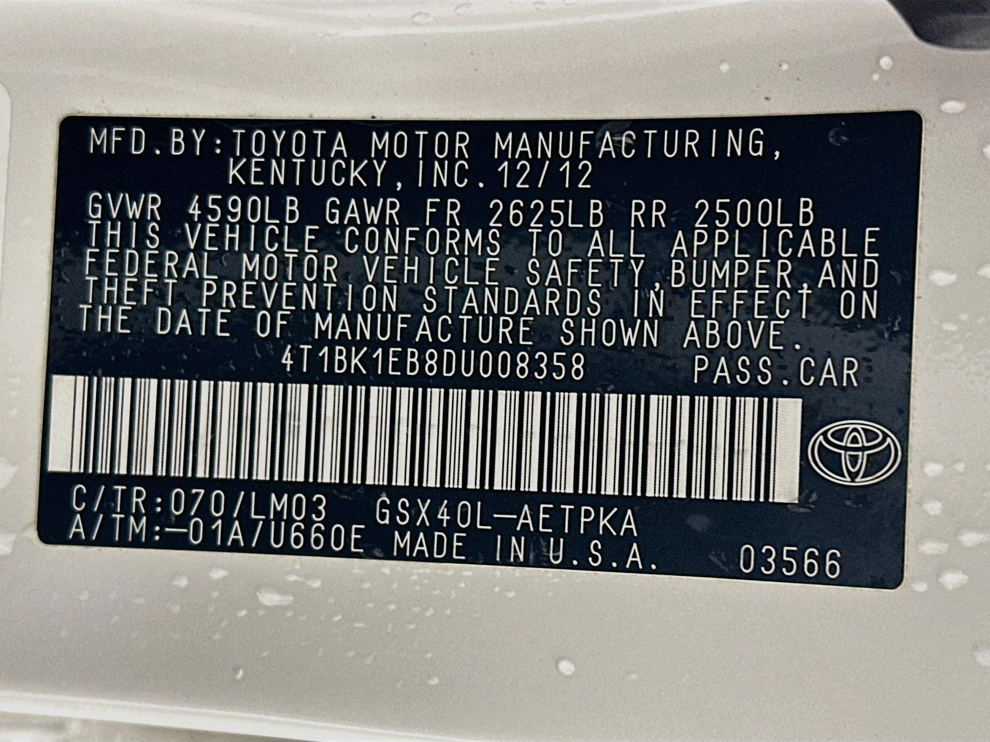 Used 2013 Toyota Avalon Limited FWD image 12