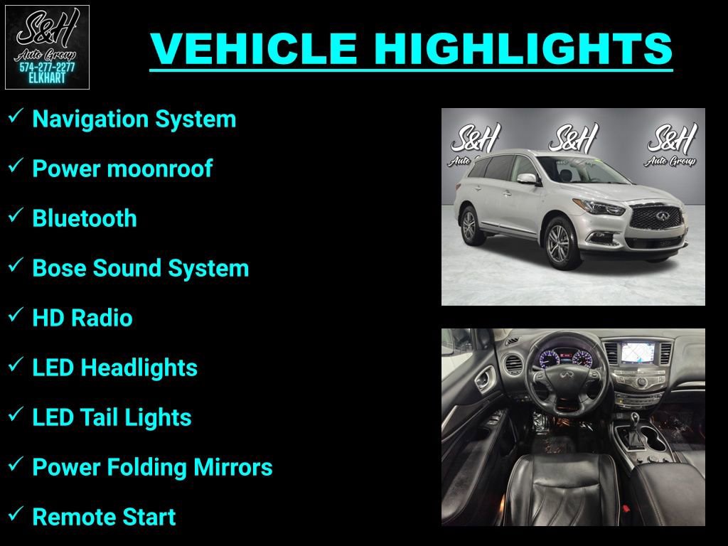 Used 2020 INFINITI QX60 Luxe w/ Essential Package AWD/4WD image 3