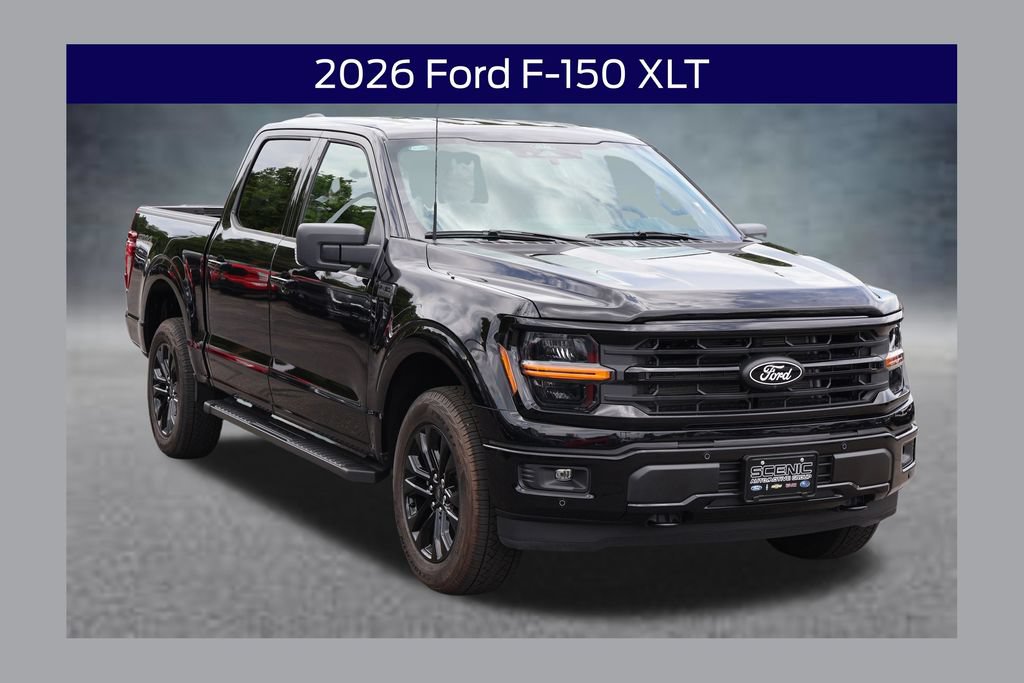 New 2026 Ford F150 XLT w/ Equipment Group 302A MID AWD/4WD 360° Tour