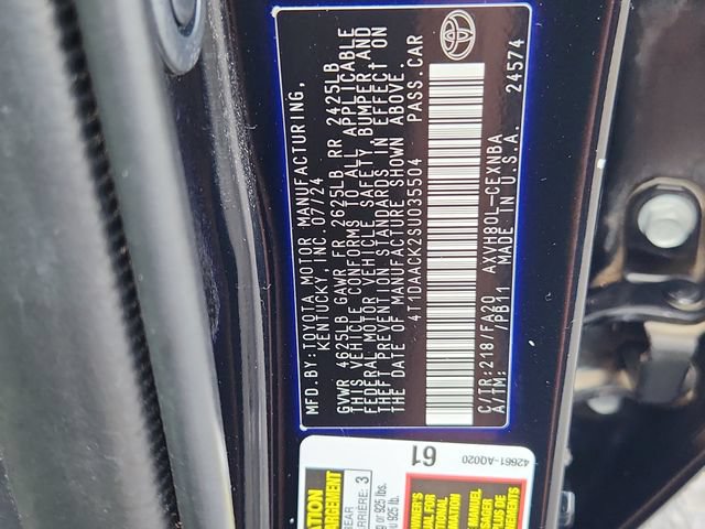 Used 2025 Toyota Camry LE FWD image 17