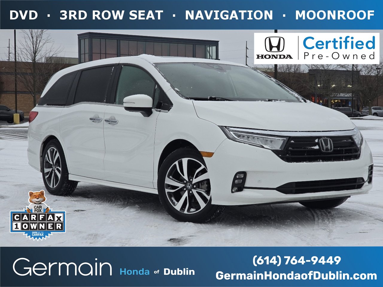 Certified 2023 Honda Odyssey Touring