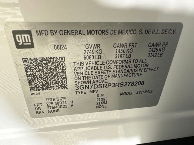 New 2024 Chevrolet Equinox EV RS FWD image 14