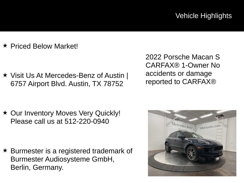 Used 2022 Porsche Macan S image 6