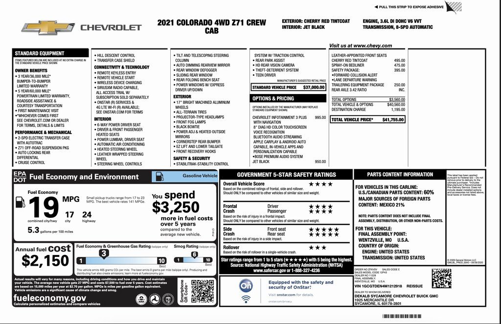 Used 2021 Chevrolet Colorado Z71 w/ Safety Package video 2