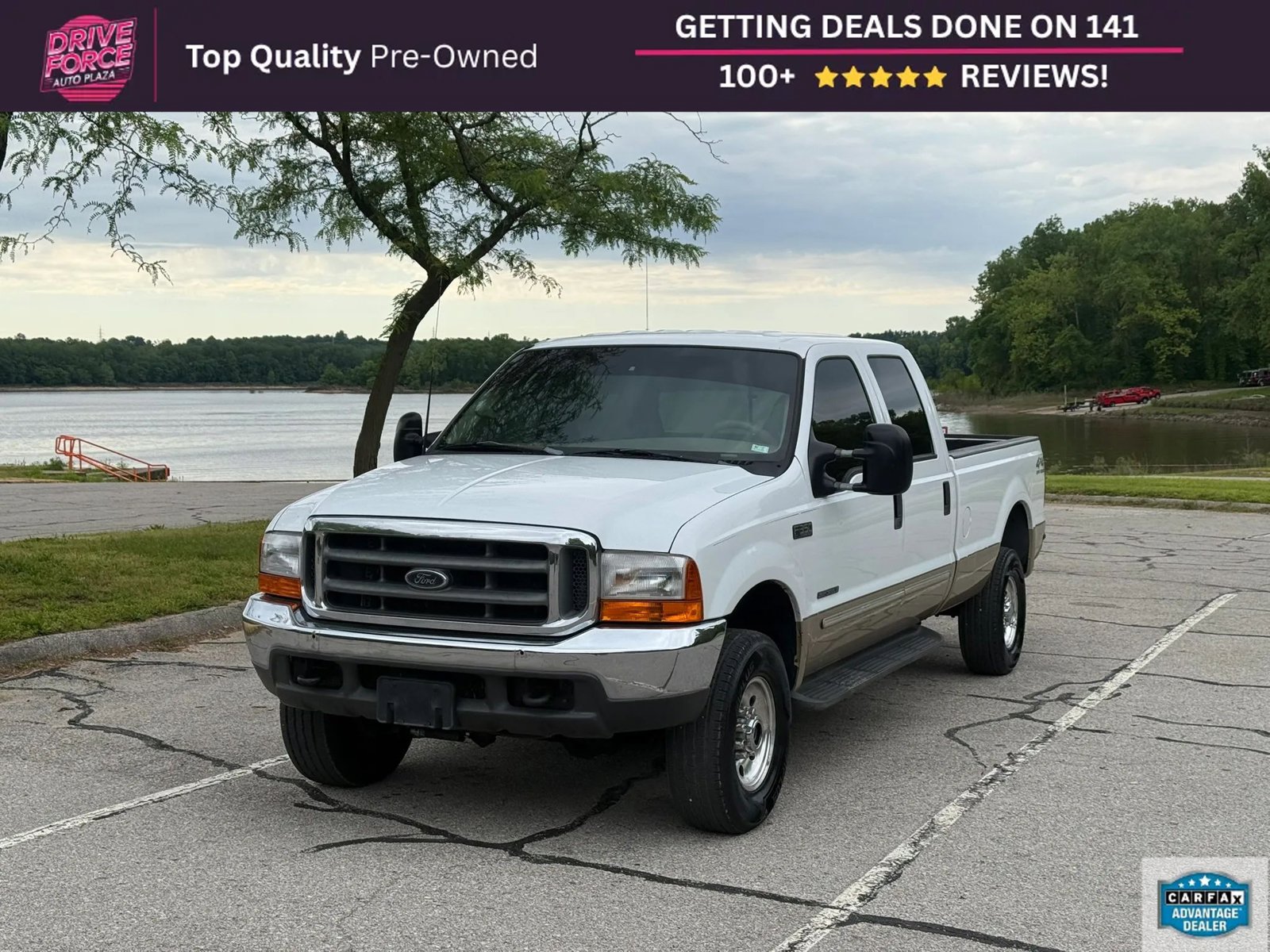 Used 2000 Ford F350 4x4 Crew Cab Super Duty