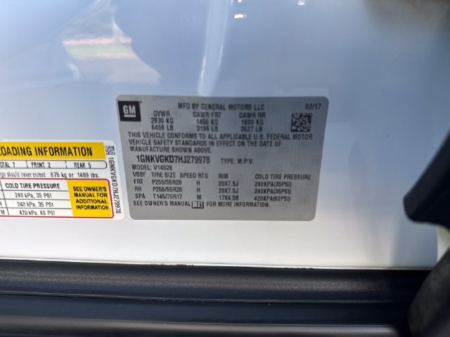 Used 2017 Chevrolet Traverse LT w/ Style and Technology Package AWD/4WD image 30