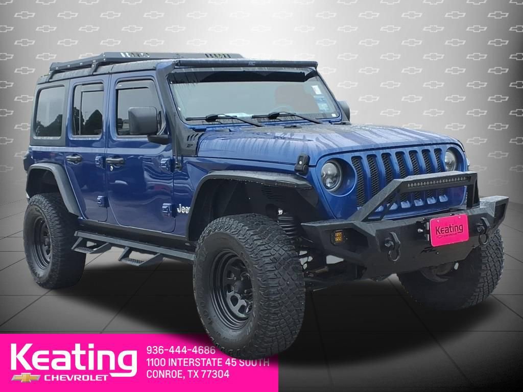 Used 2018 Jeep Wrangler Unlimited Sport S AWD/4WD image 3