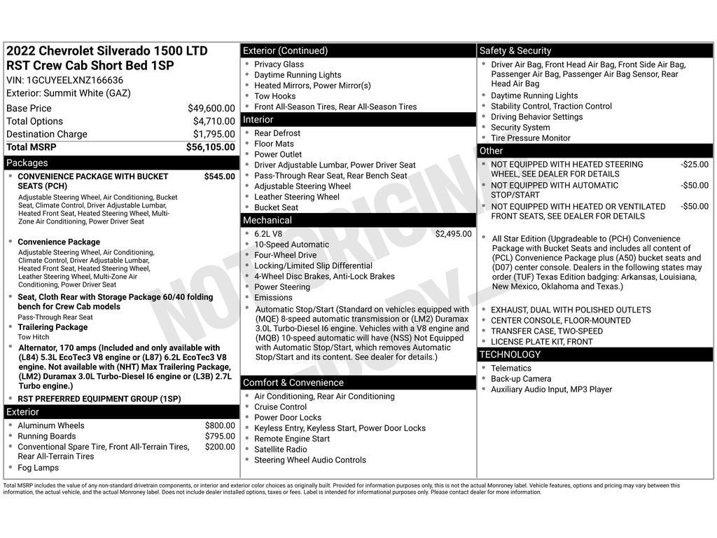 Used 2022 Chevrolet Silverado 1500 RST AWD/4WD image 31