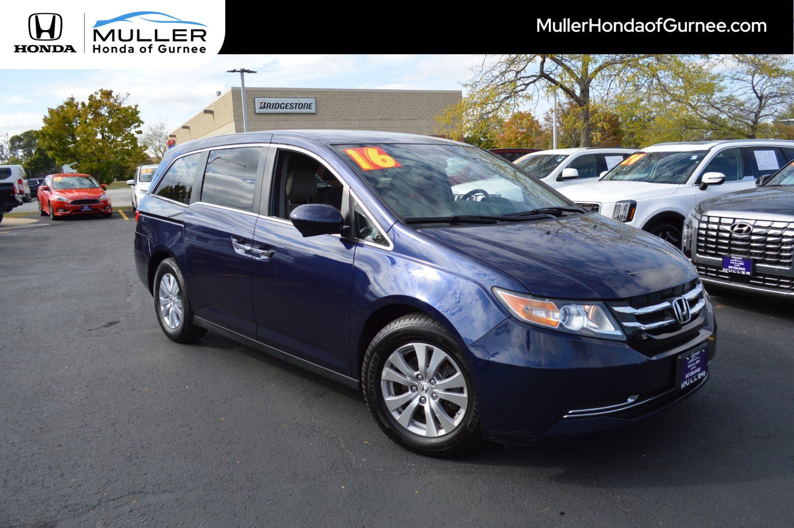 Used 2016 Honda Odyssey EX