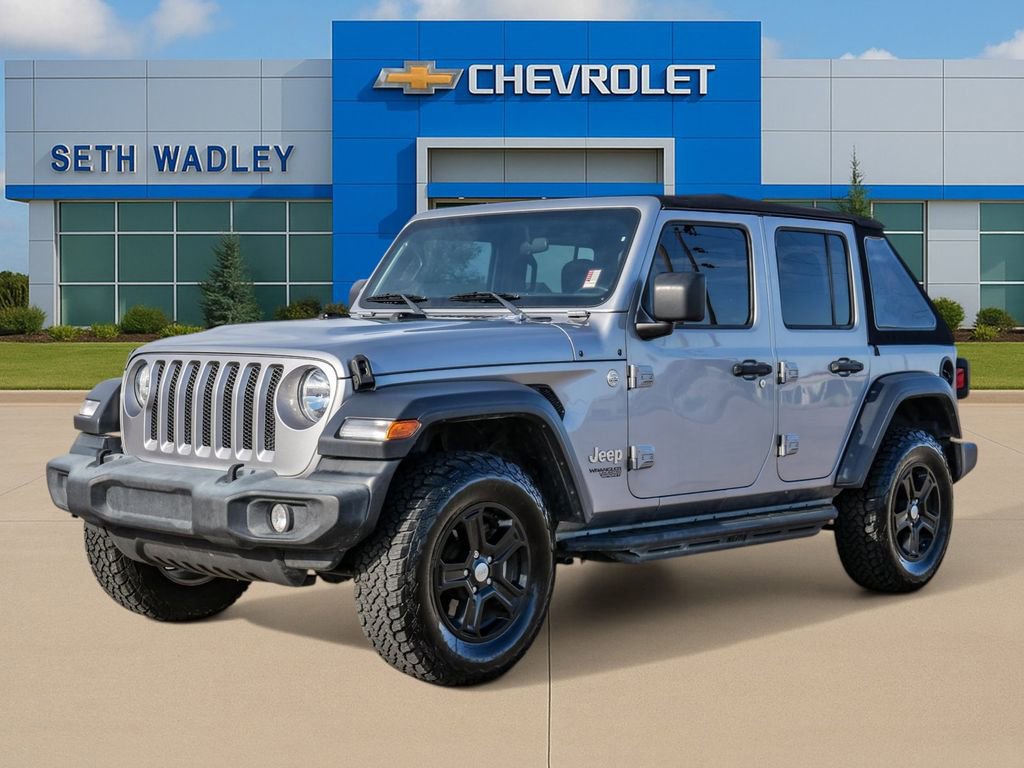 Used 2019 Jeep Wrangler Unlimited Sport S AWD/4WD image 3